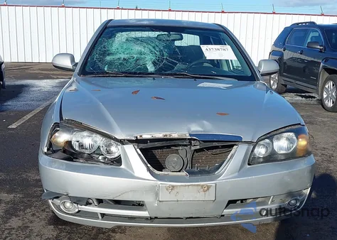 2005 Hyundai Elantra Ve из США, поврежденный, VIN KMHDM46DX5U953282